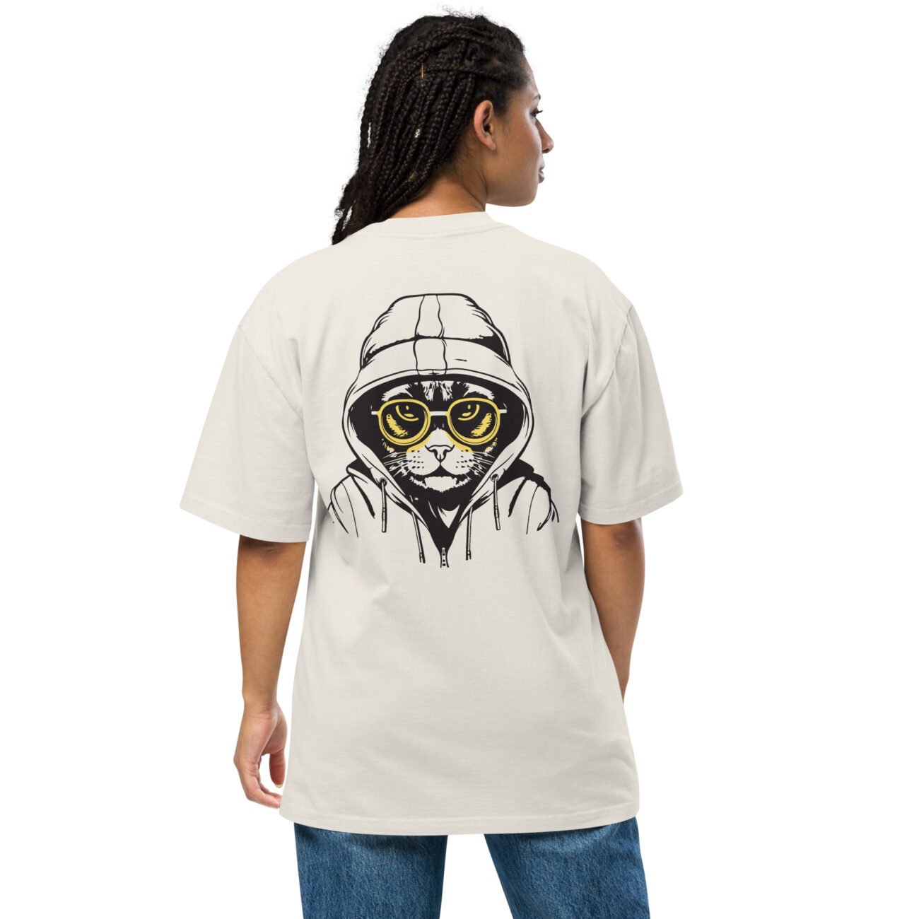 Oversized faded t-shirt - Image 4
